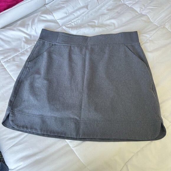 32 Degrees Pants - 32 Degrees Cool Womens Medium M Athletic Skort Gray Pockets Active Pull On